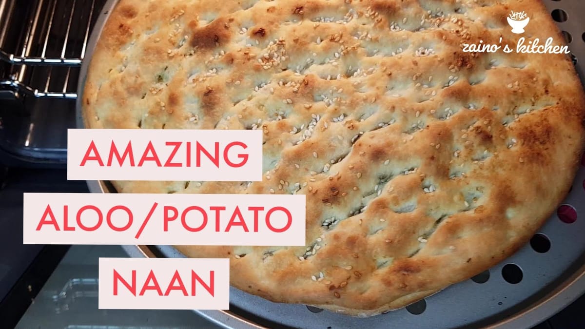 Amazing Aloo Naan - Stuffed Potato Naan